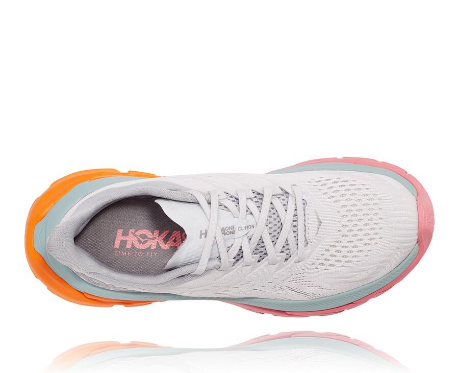 Hoka One One Tenisky Damske Biele - Clifton Edge - 81295-NSFM